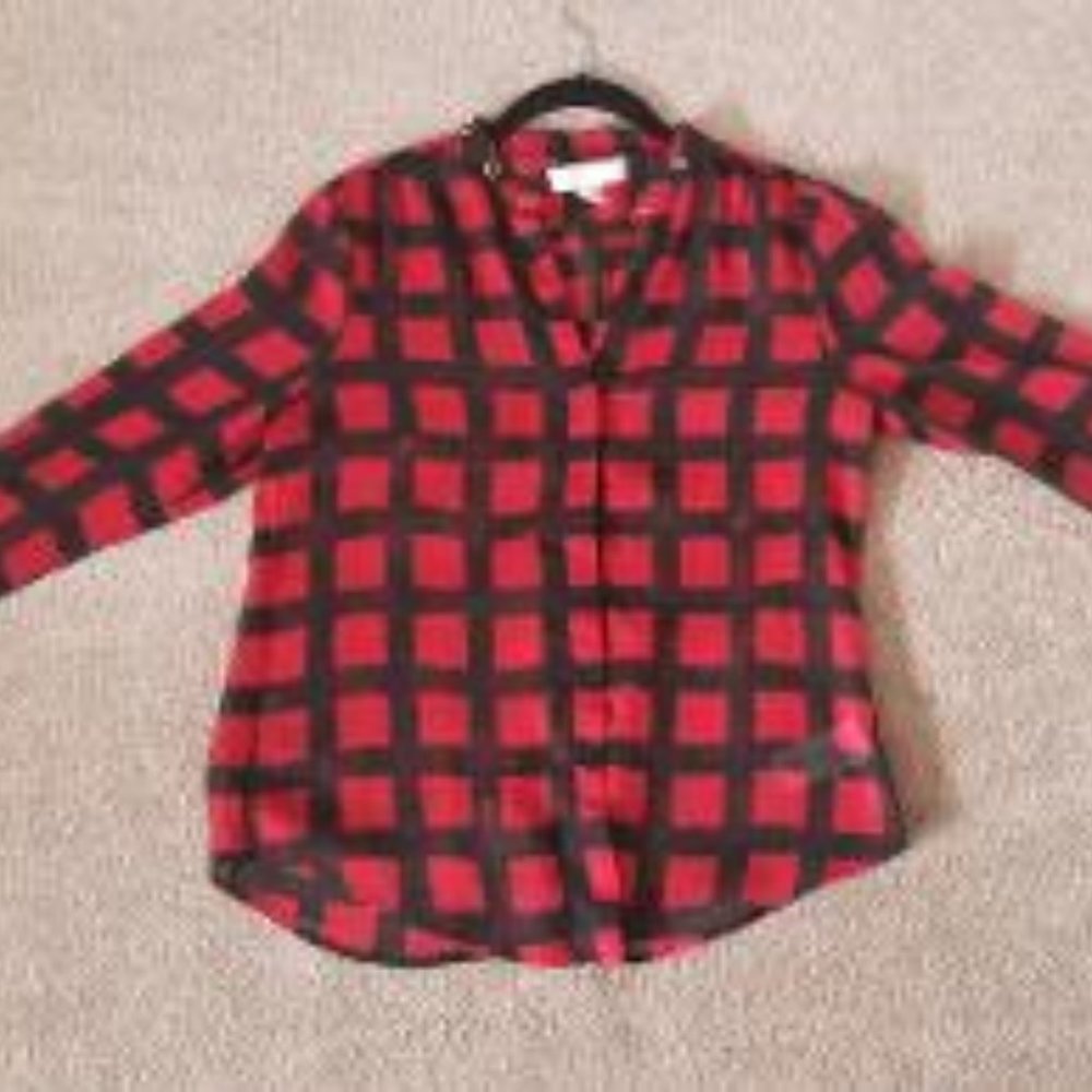 Michael Kors Sheer Top , SZ M